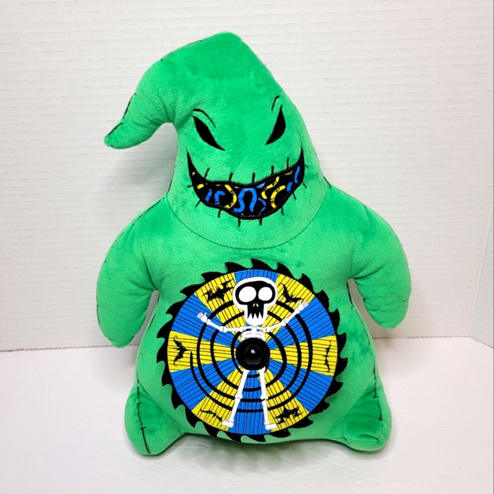 Nightmare Before Christmas Animated w Sound Oogie Boogie 12" Stuffed Plush Toy